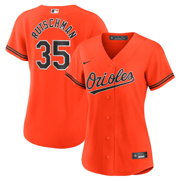 CUSTOM NAME & NUMBER Baltimore Orioles Nike Women's Alternate Replica Player Jersey - Orange