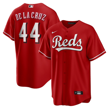 CUSTOM NAME & NUMBER Cincinnati Reds Nike Alternate Replica Jersey - Red
