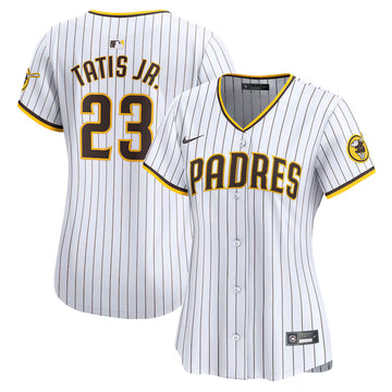 CUSTOM NAME & NUMBER San Diego Padres Women's Home Limited Player Jersey - White