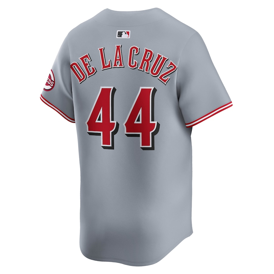 CUSTOM NAME & NUMBER Cincinnati Reds Nike Road Limited Player Jersey - Gray