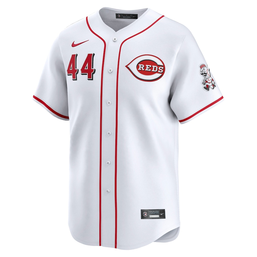CUSTOM NAME & NUMBER Cincinnati Reds Nike Home Limited Player Jersey - White