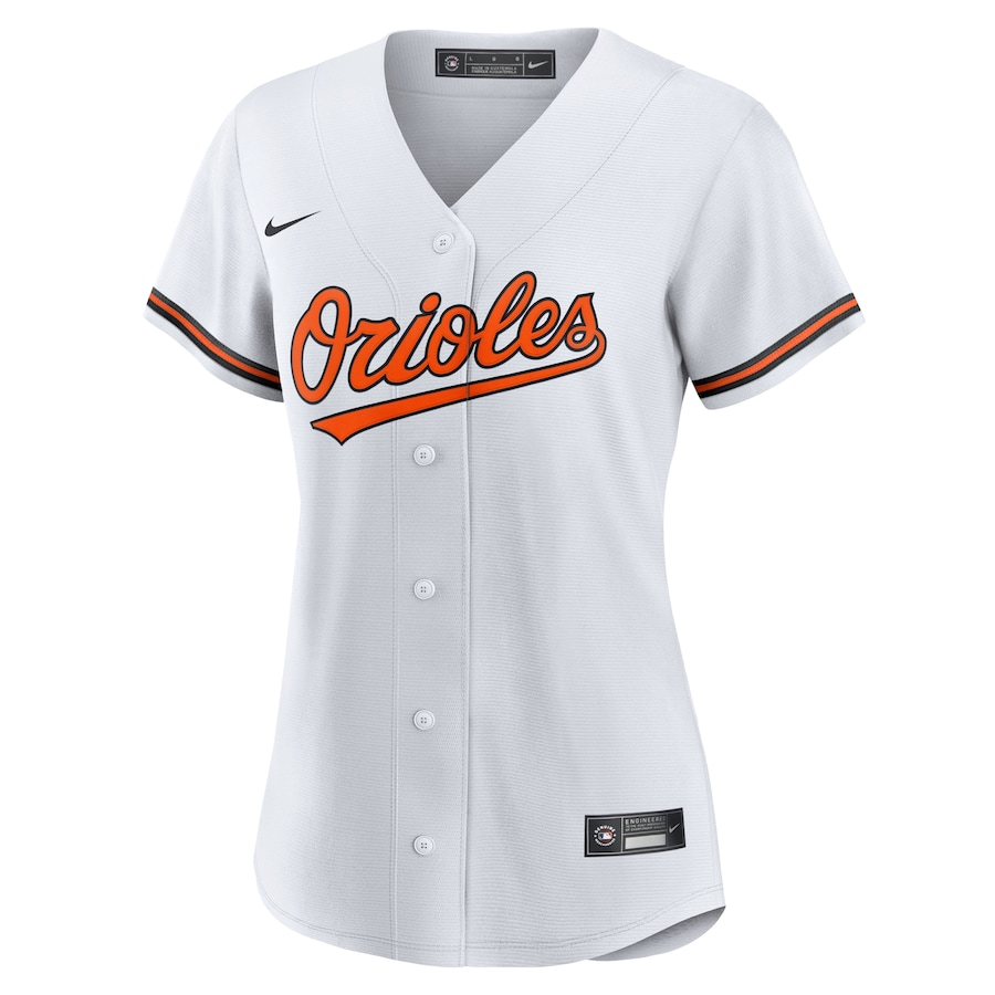 CUSTOM NAME & NUMBER Baltimore Orioles Nike Women's Home Replica Player Jersey - White