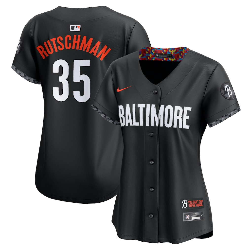 CUSTOM NAME & NUMBER Baltimore Orioles Nike Women's City Connect Limited Jersey – Black