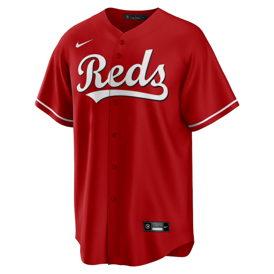 CUSTOM NAME & NUMBER Cincinnati Reds Nike Alternate Replica Jersey - Red