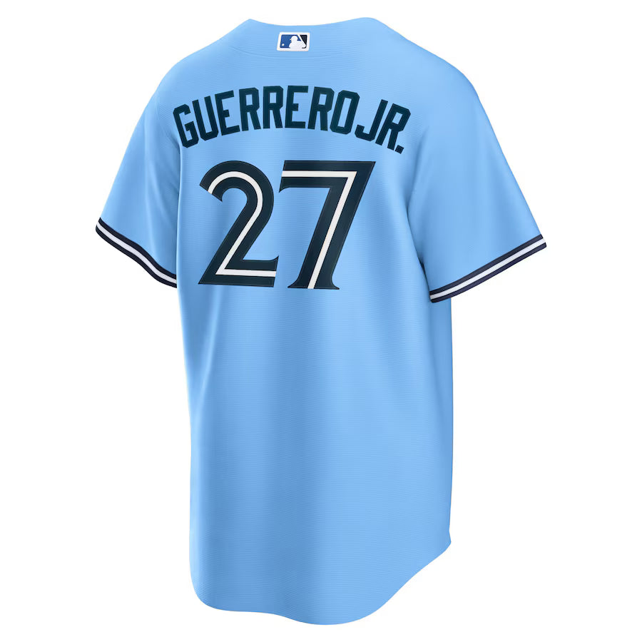 CUSTOM NAME & NUMBER Toronto Blue Jays Alternate Replica Player Jersey - Powder Blue